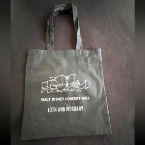 Walt Disney Concert Hall 10th Anniversary Tote Bag Friends Patrons LA Phil RARE